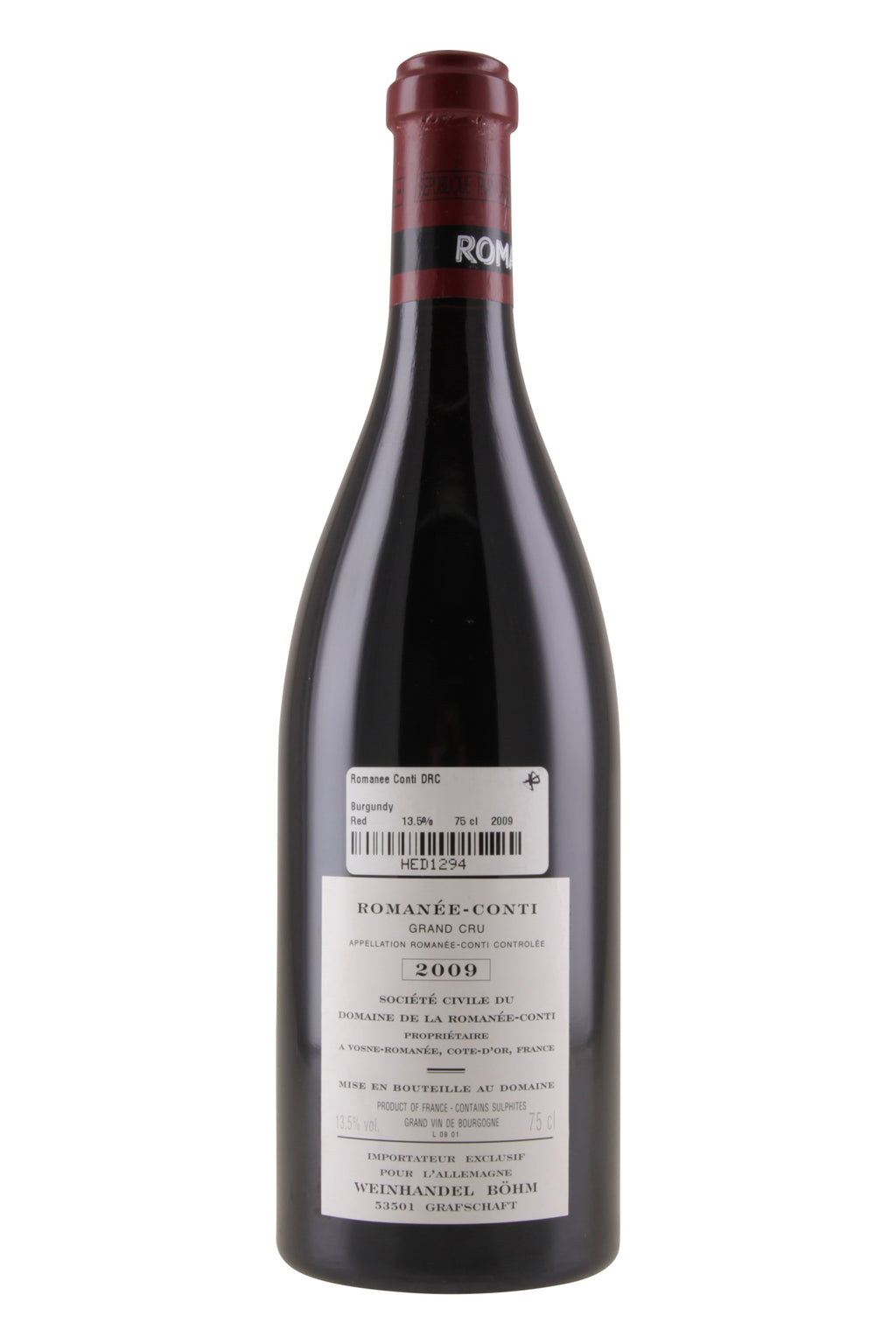 Romanee Conti DRC 2009 NFT