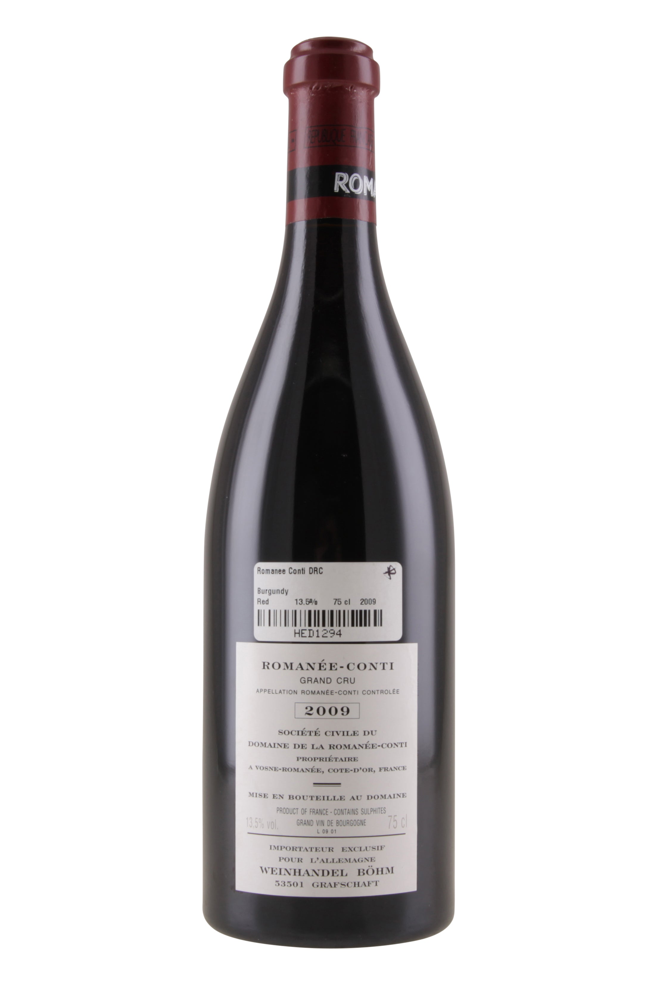 Romanee Conti DRC 2009 NFT