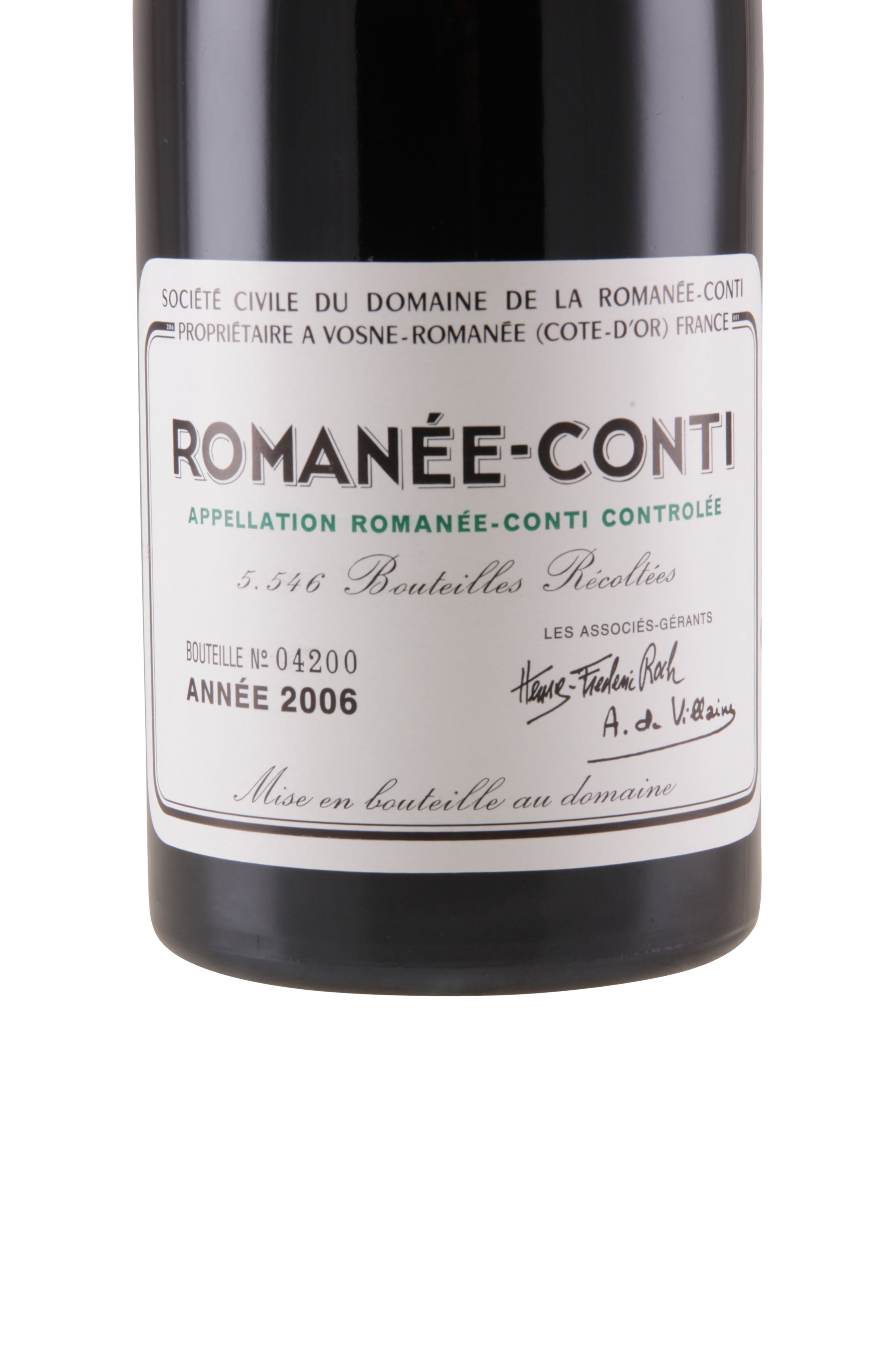 Romanee Conti DRC 2006 NFT