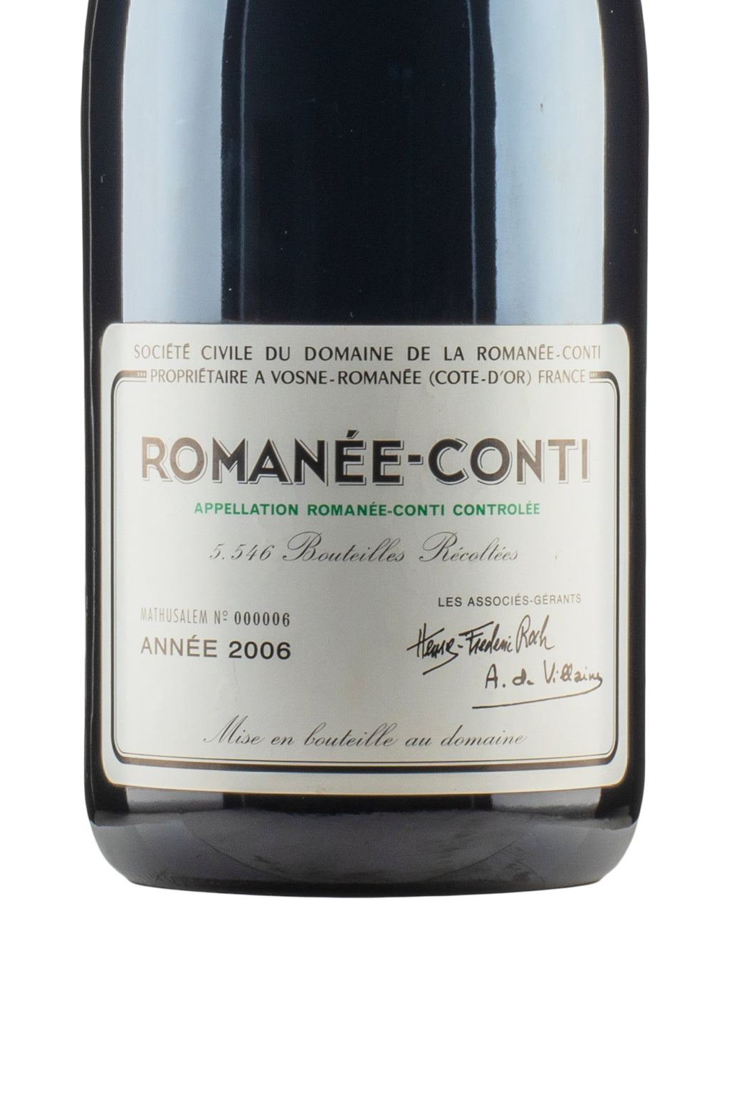 Romanee Conti DRC 600cl 2006 NFT