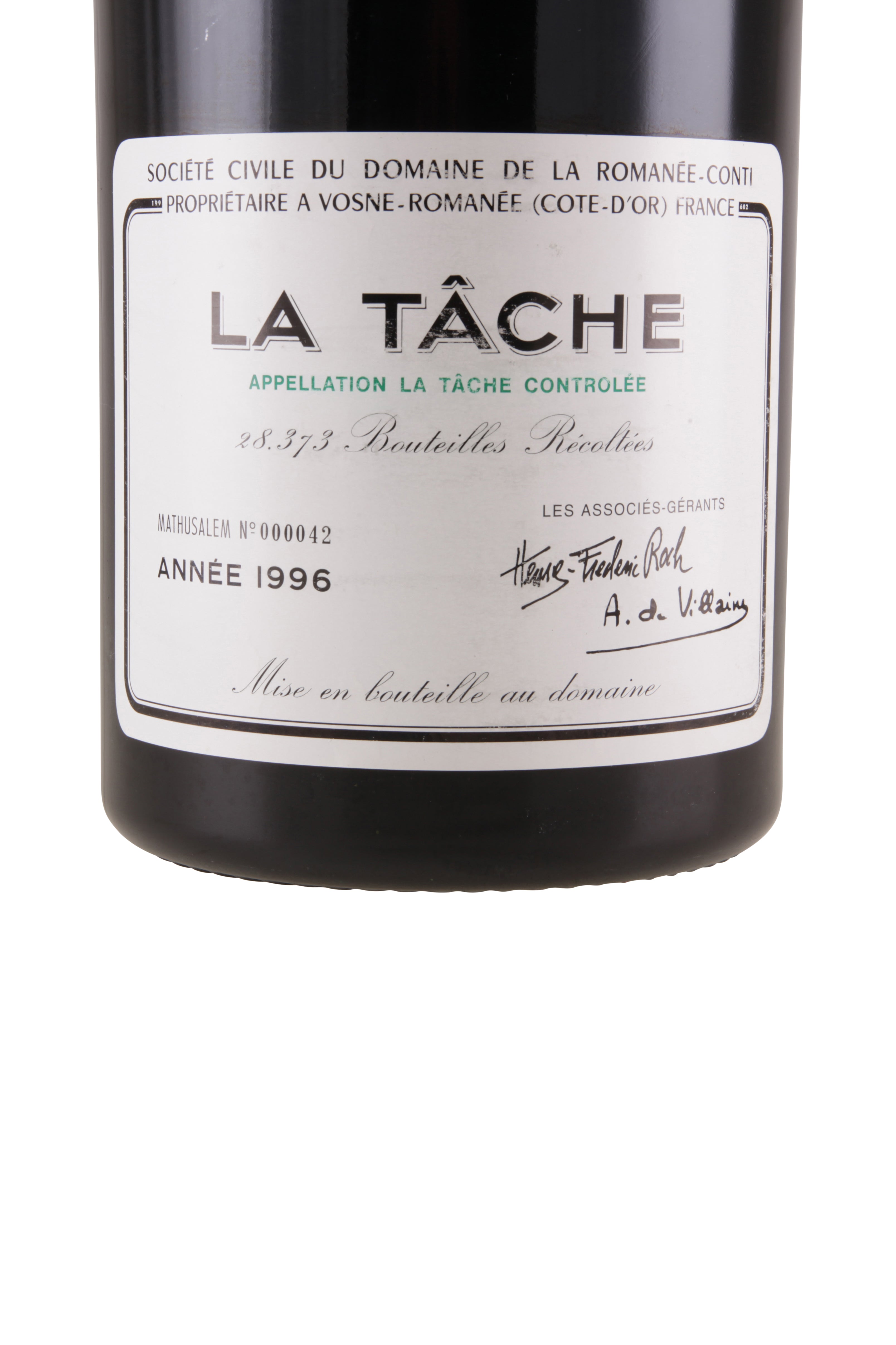La Tache DRC 600cl 1996 NFT