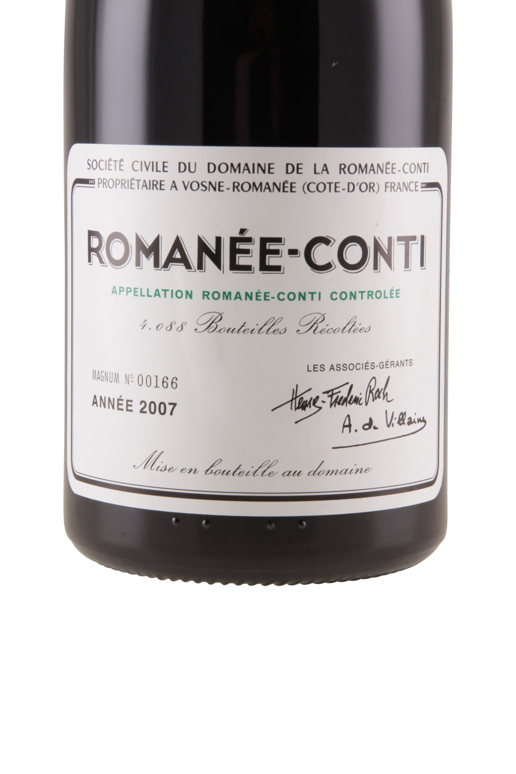 Romanee Conti DRC Magnum 2007 NFT