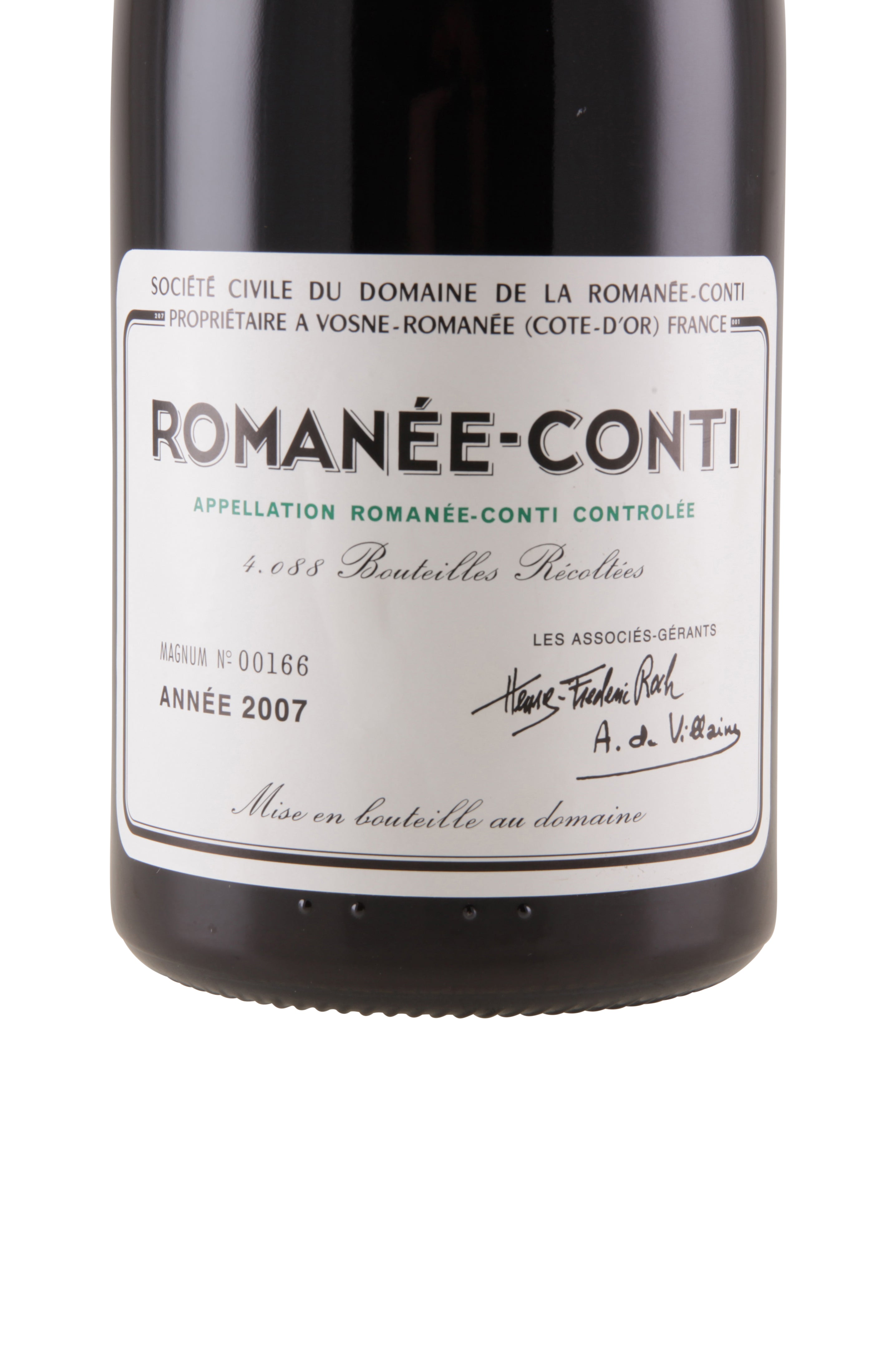 Romanee Conti DRC Magnum 2007 NFT