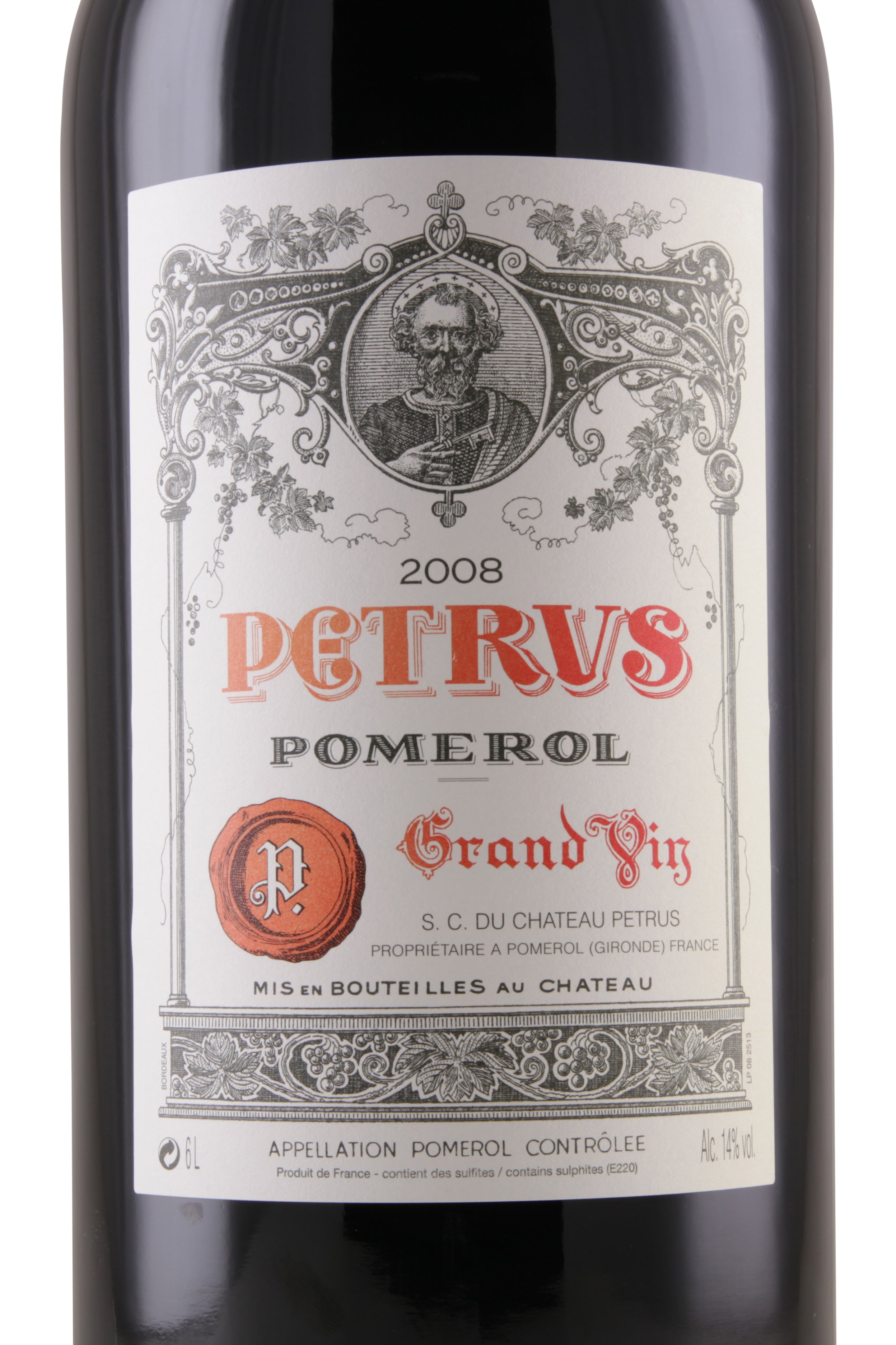 Petrus 600cl 2008 NFT