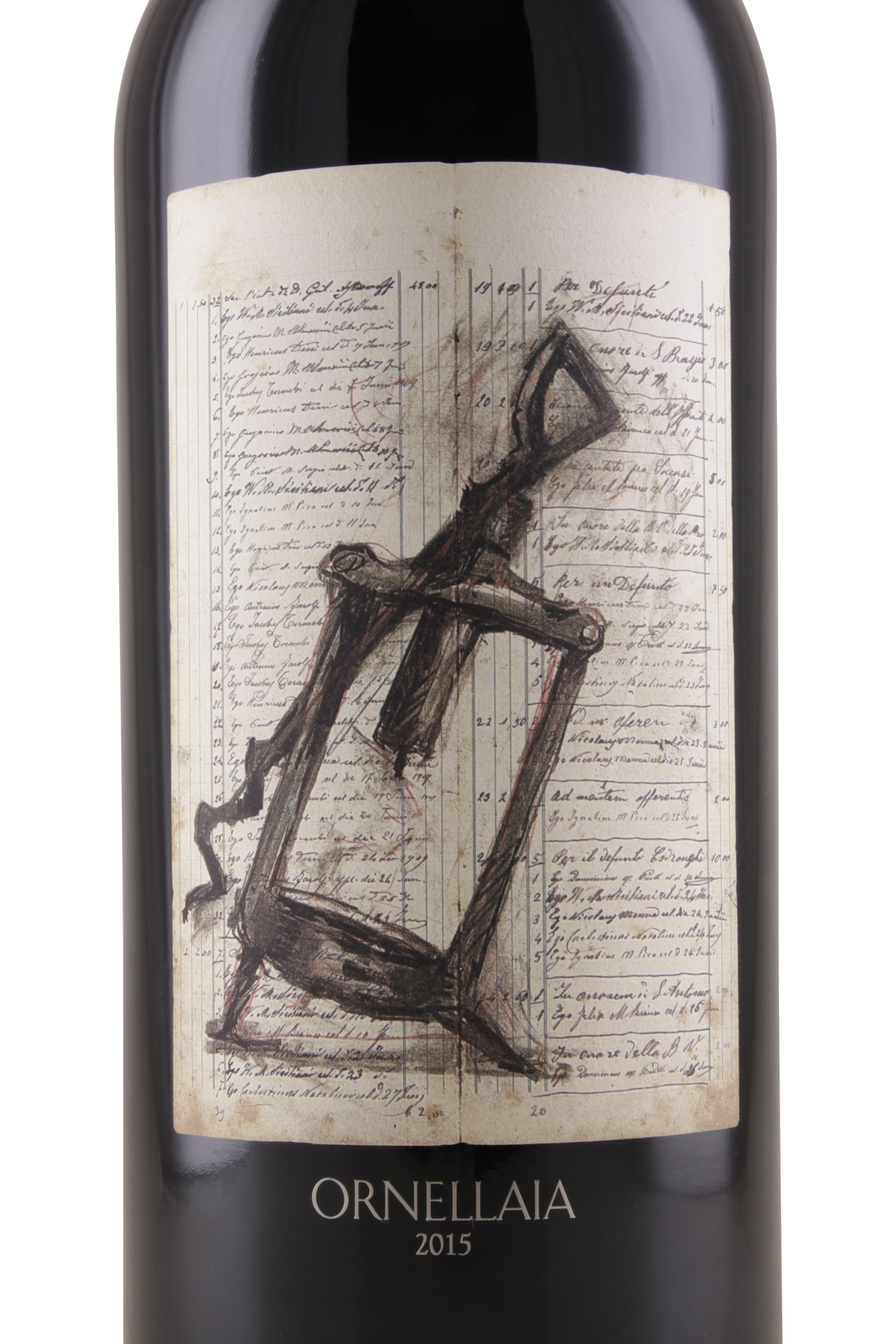 Ornellaia Vendemmia d'Artista William Kentridge Bottle 1 2015 NFT