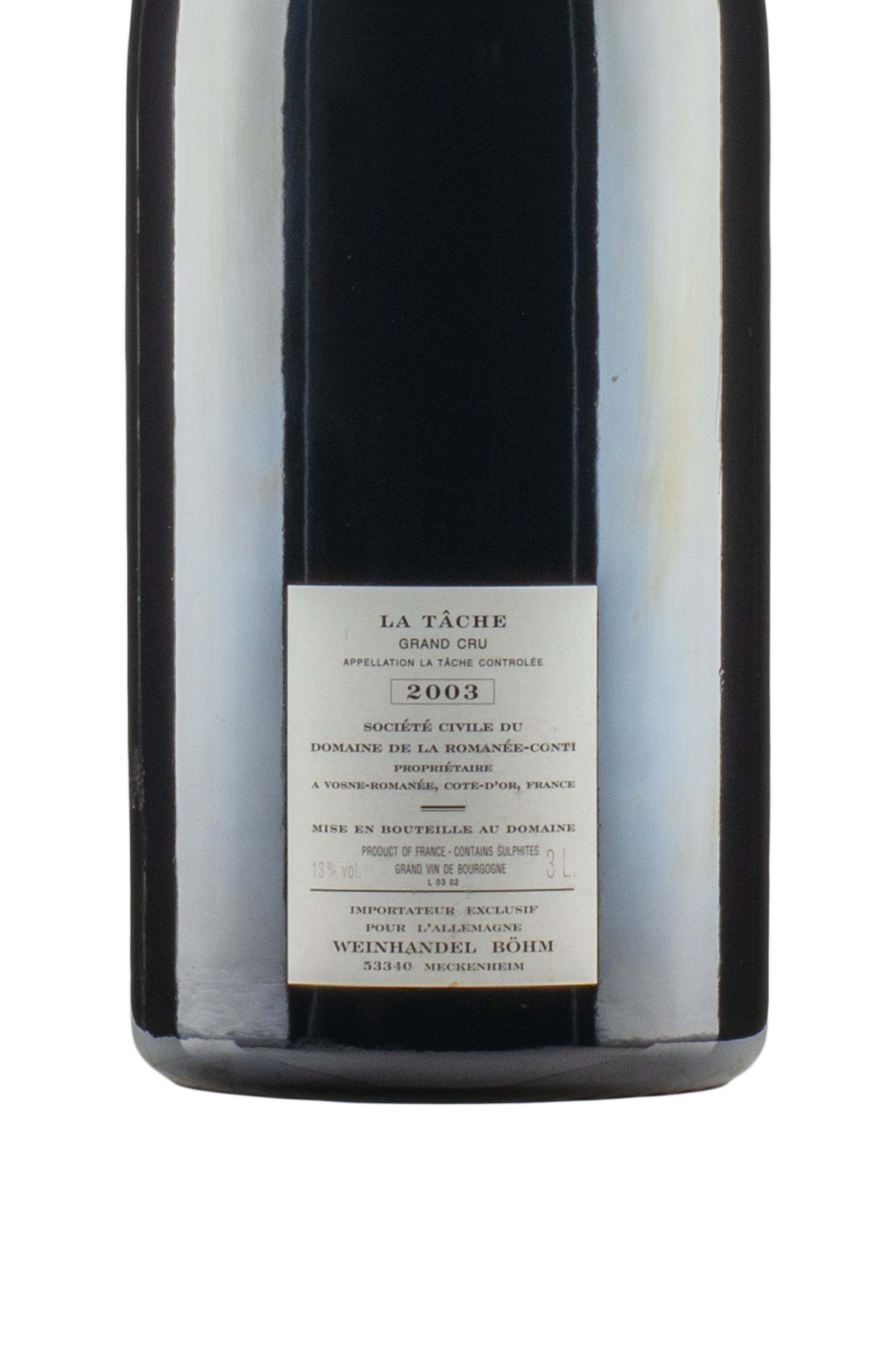 La Tache DRC 300cl 2003 NFT