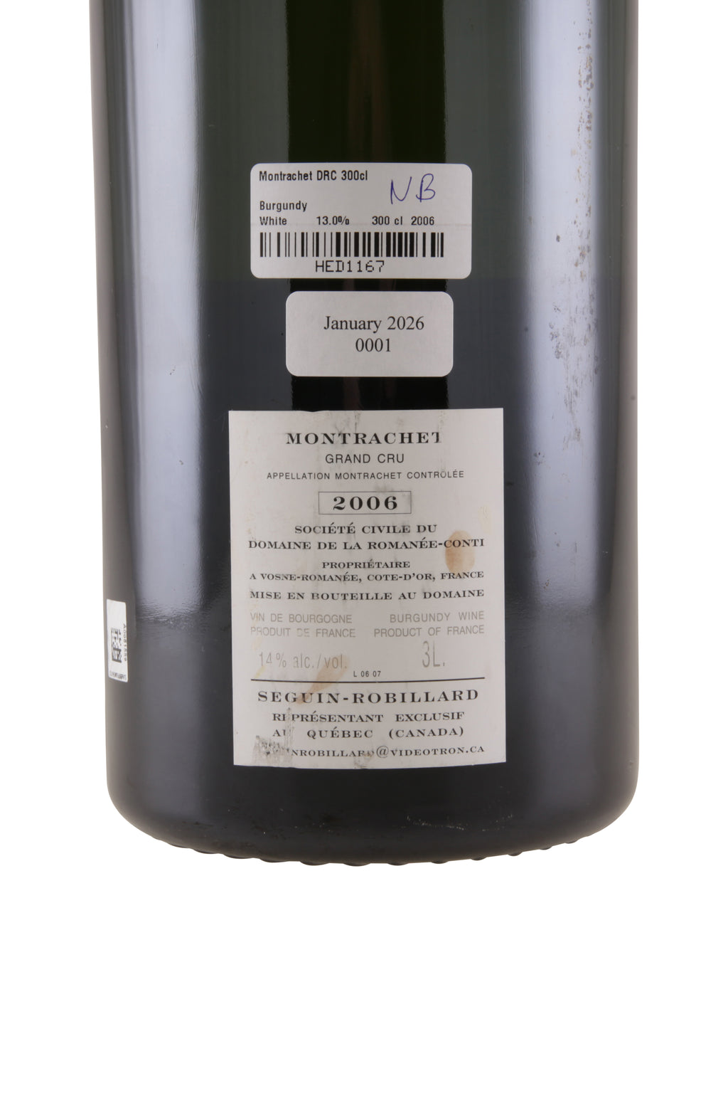 Montrachet DRC 300cl 2006 NFT