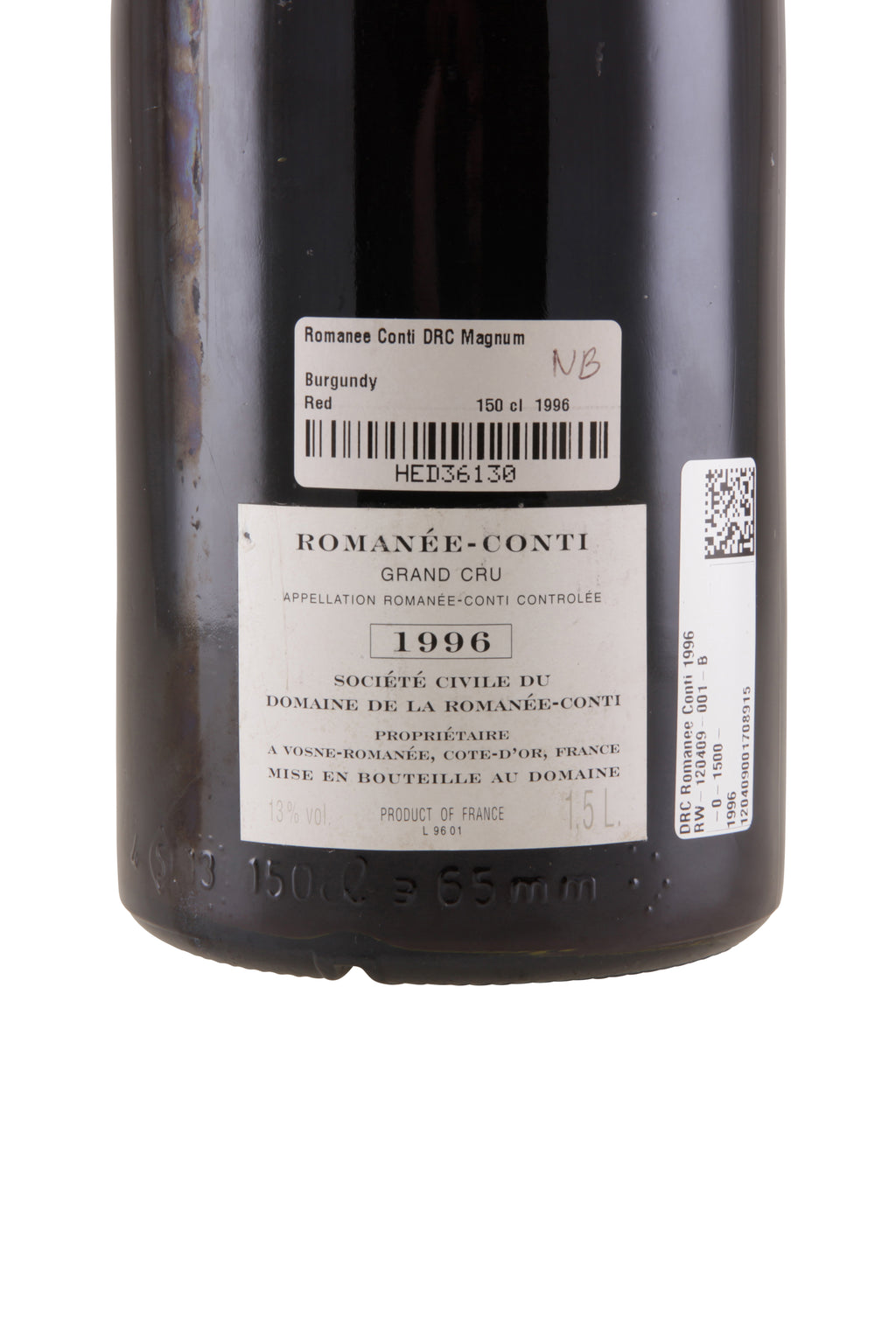 Romanee Conti DRC Magnum 1996 NFT