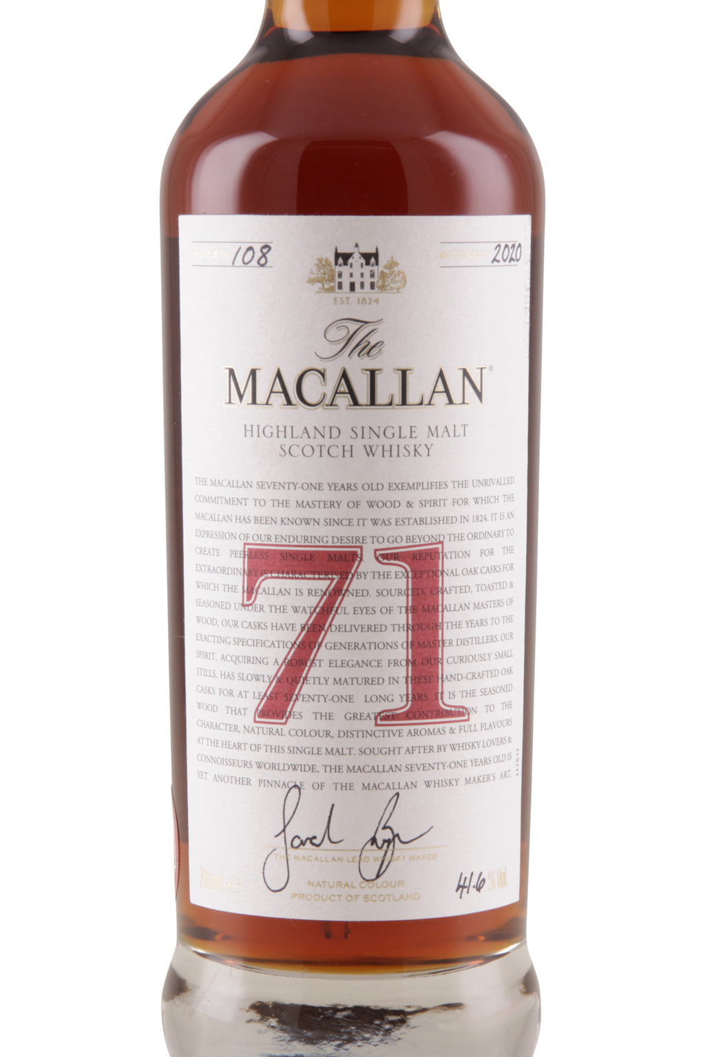 Macallan 71 Year Old Red Collection NFT