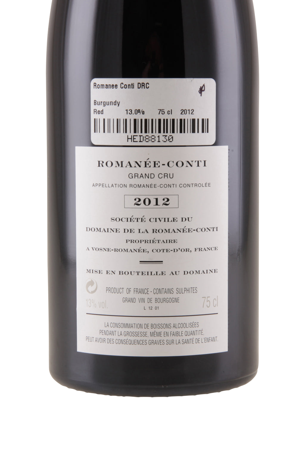 Romanee Conti DRC 2012 NFT