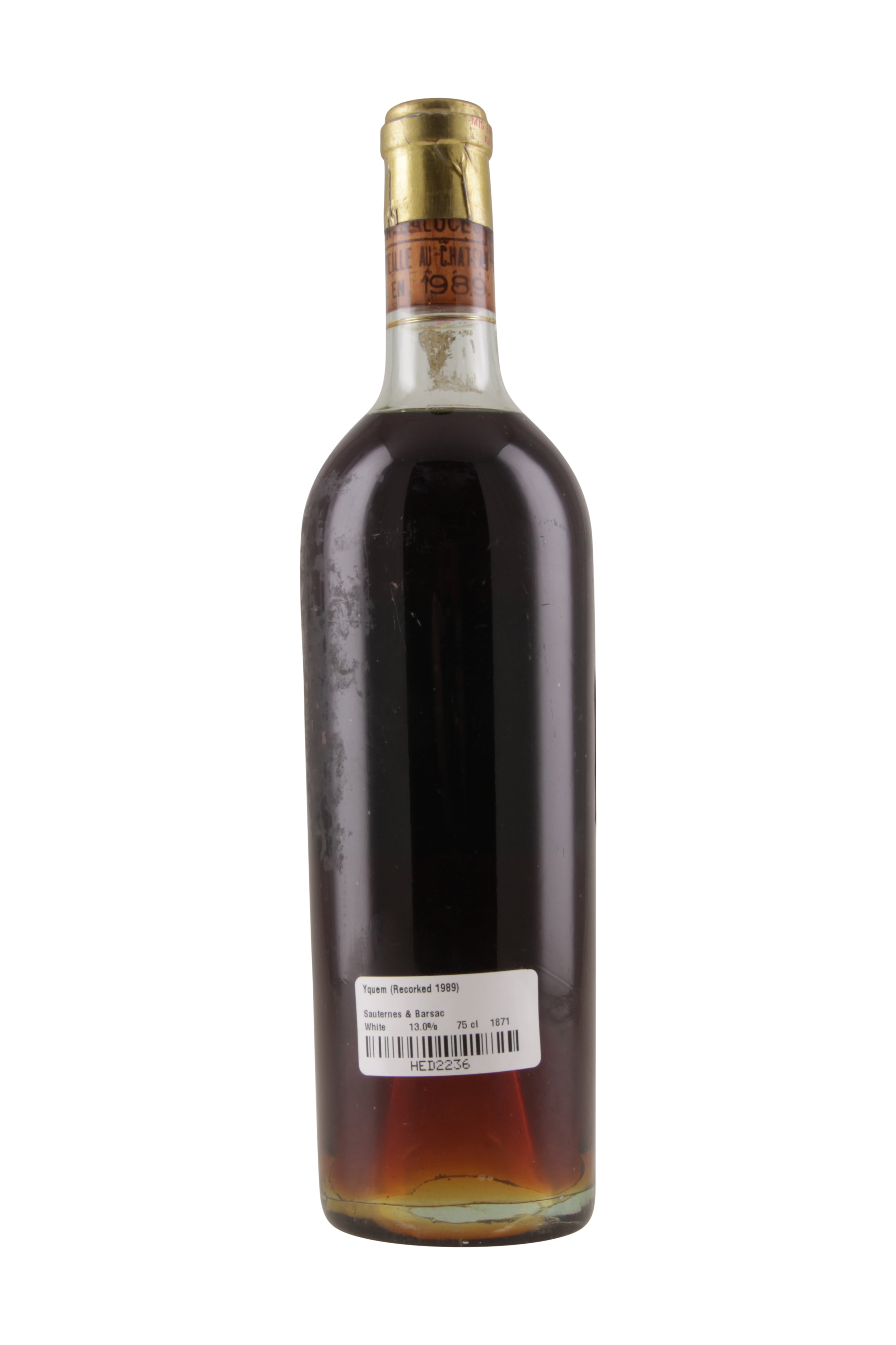 Yquem (Recorked 1989) 1871 NFT