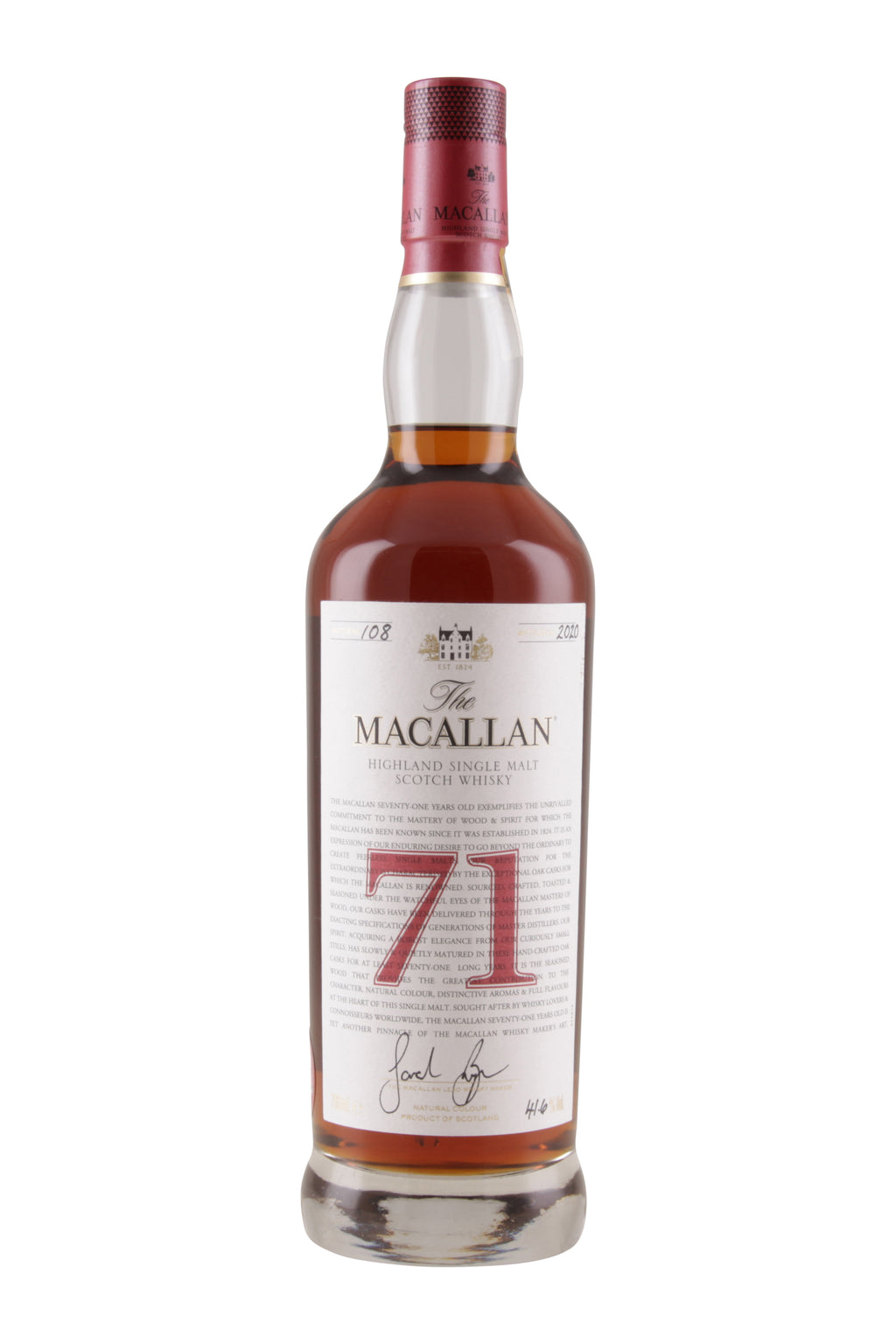 Macallan 71 Year Old Red Collection NFT