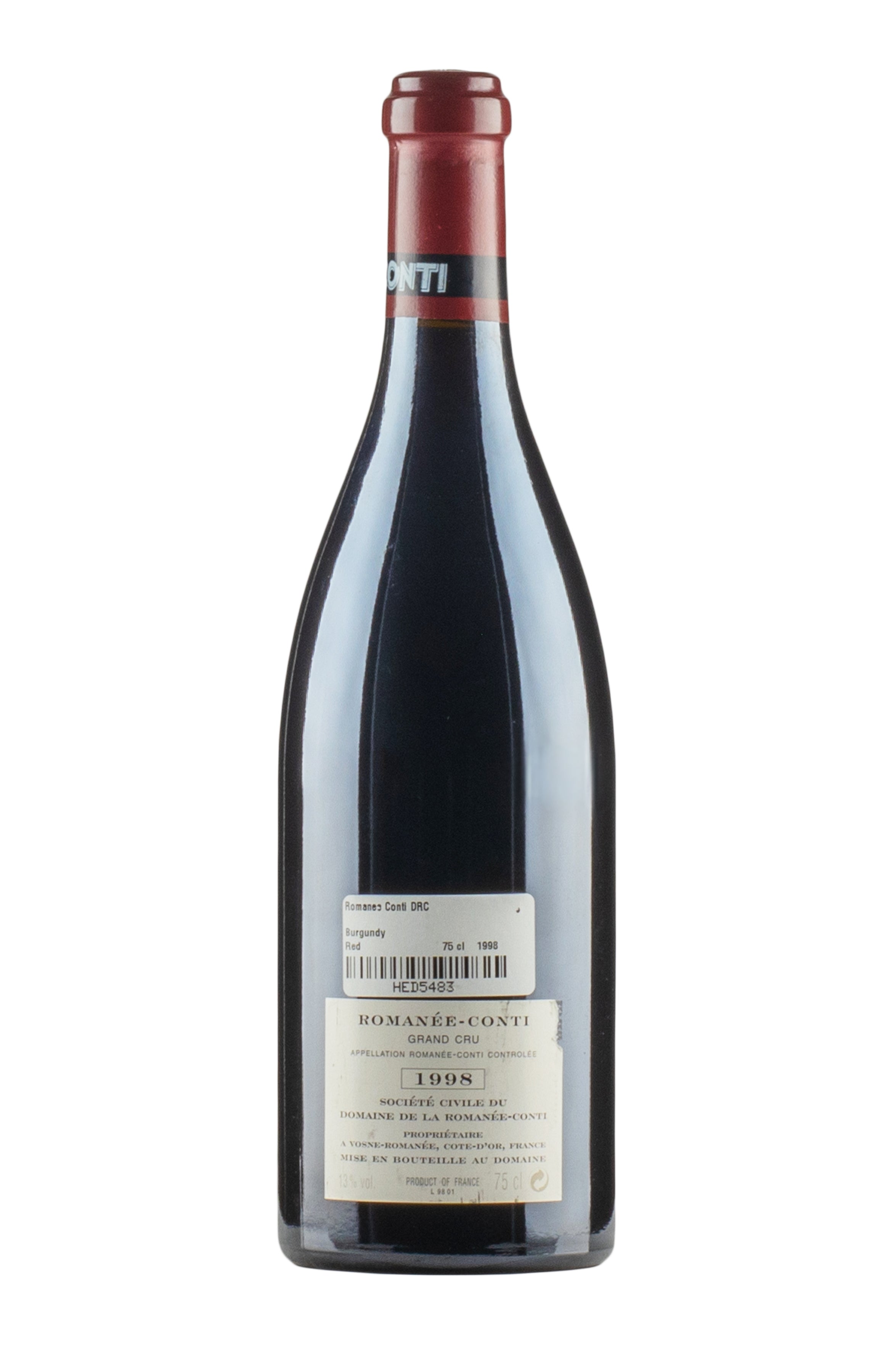 Romanee Conti DRC 1998 NFT