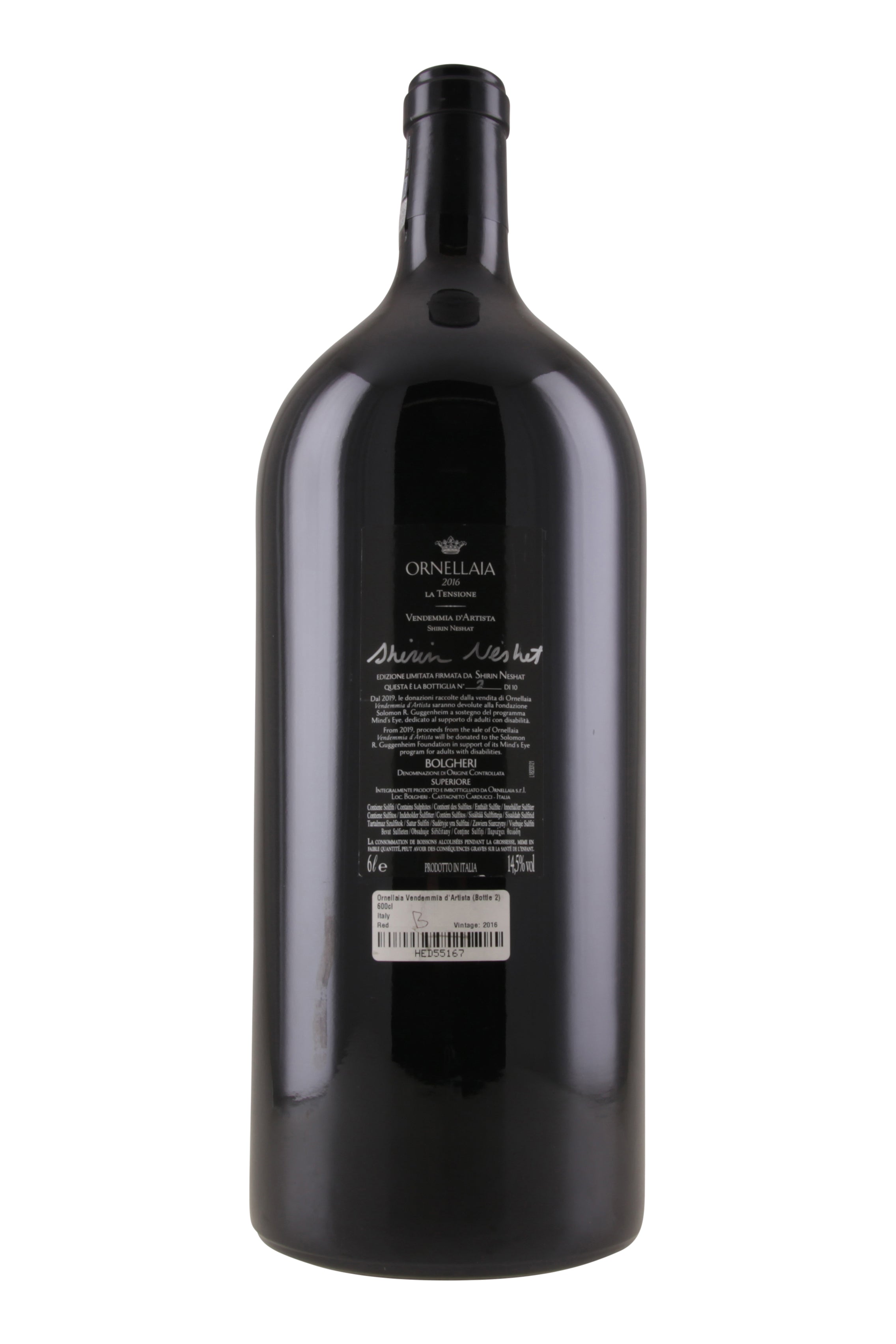 Ornellaia Vendemmia d`Artista Shirin Neshat (Bottle 2) NFT