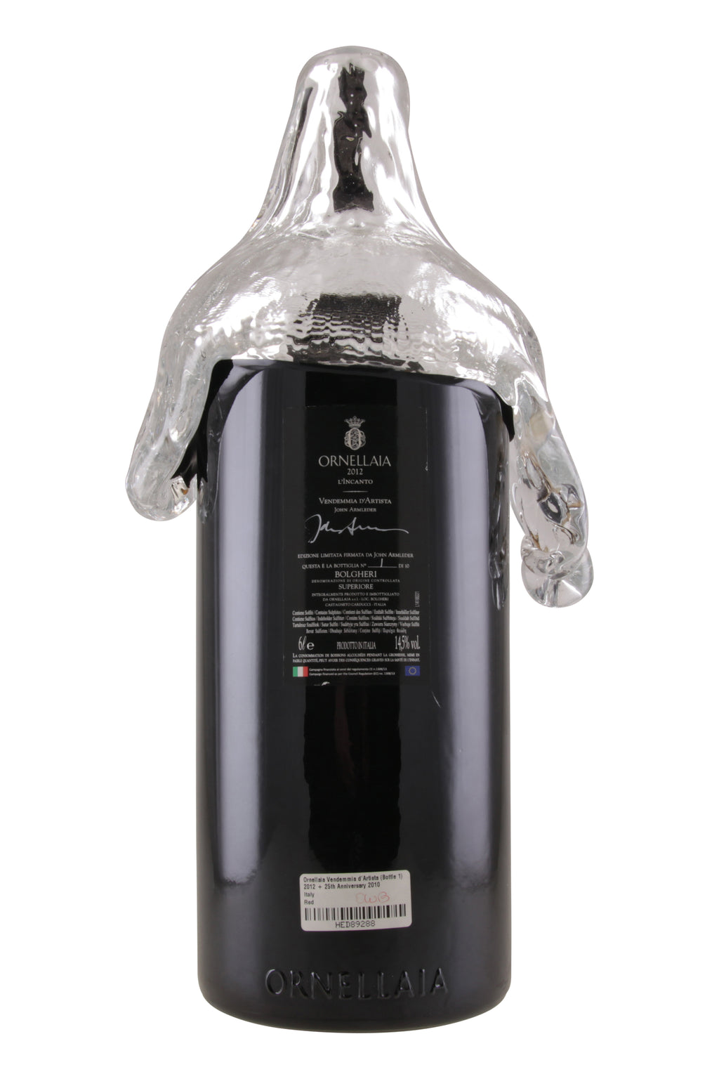 Ornellaia Vendemmia d`Artista John Armleder (Bottle 1) 2012 NFT