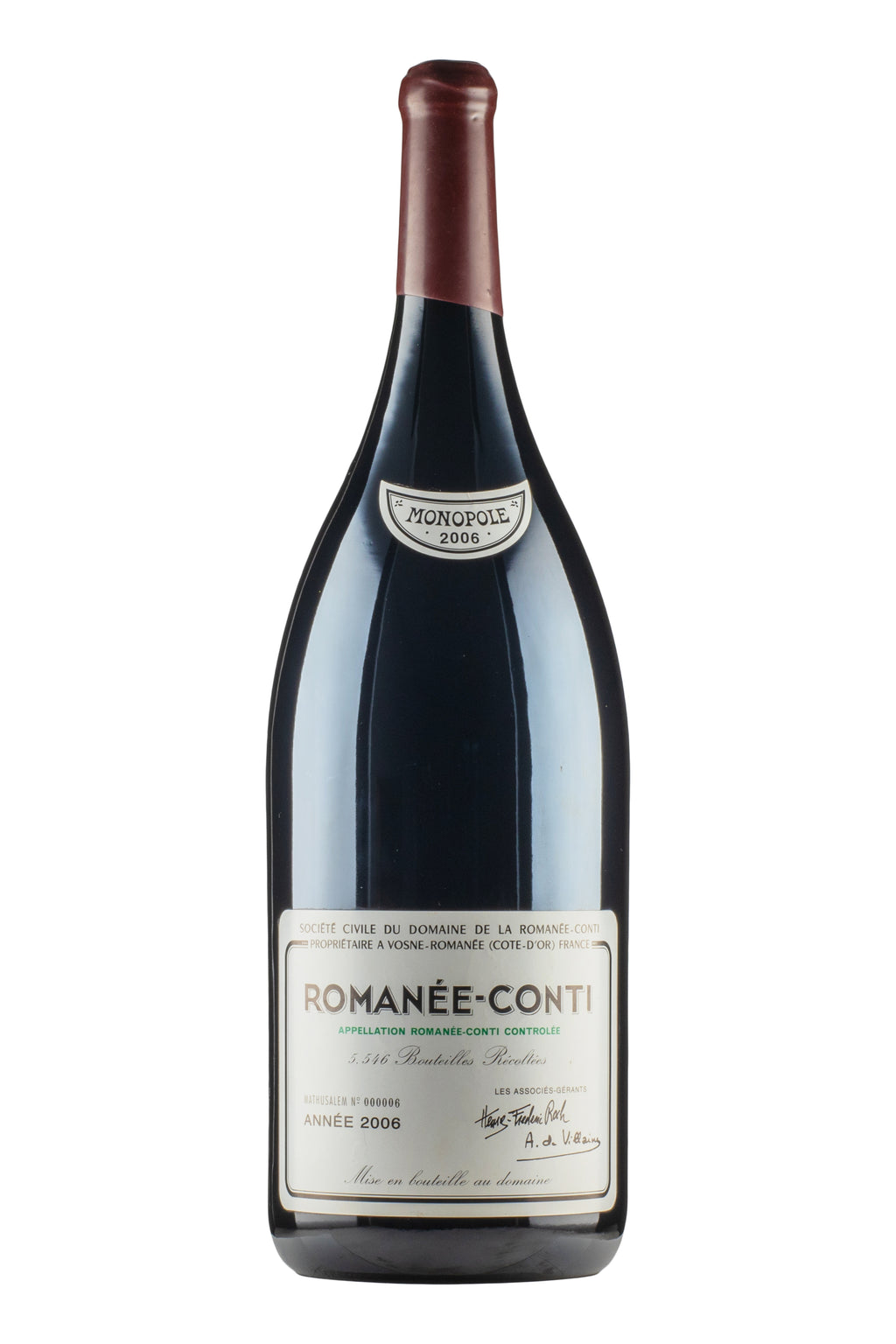 Romanee Conti DRC 600cl 2006 NFT