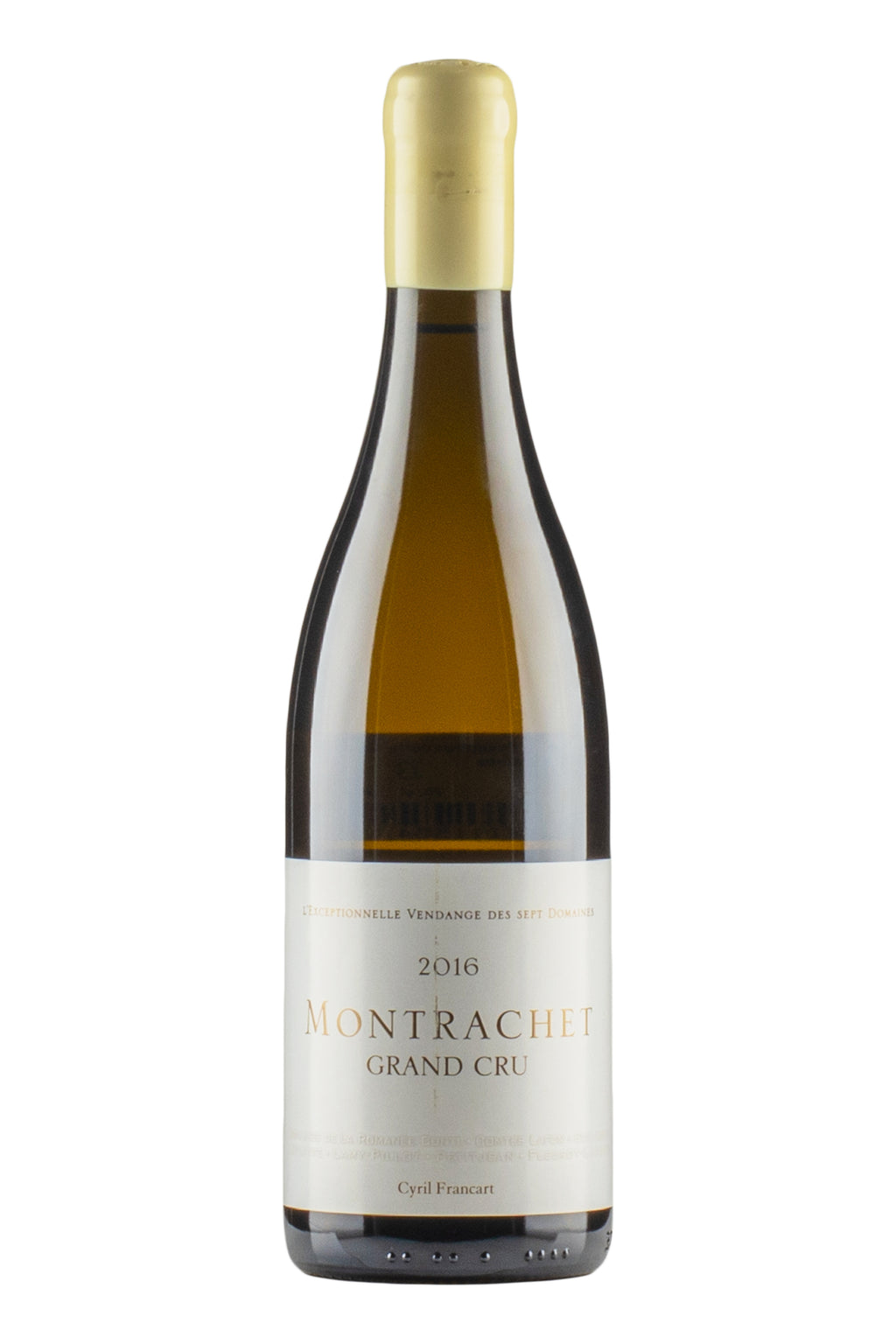 Montrachet L`Exceptionnelle Vendange des Sept Domaines 2016 NFT