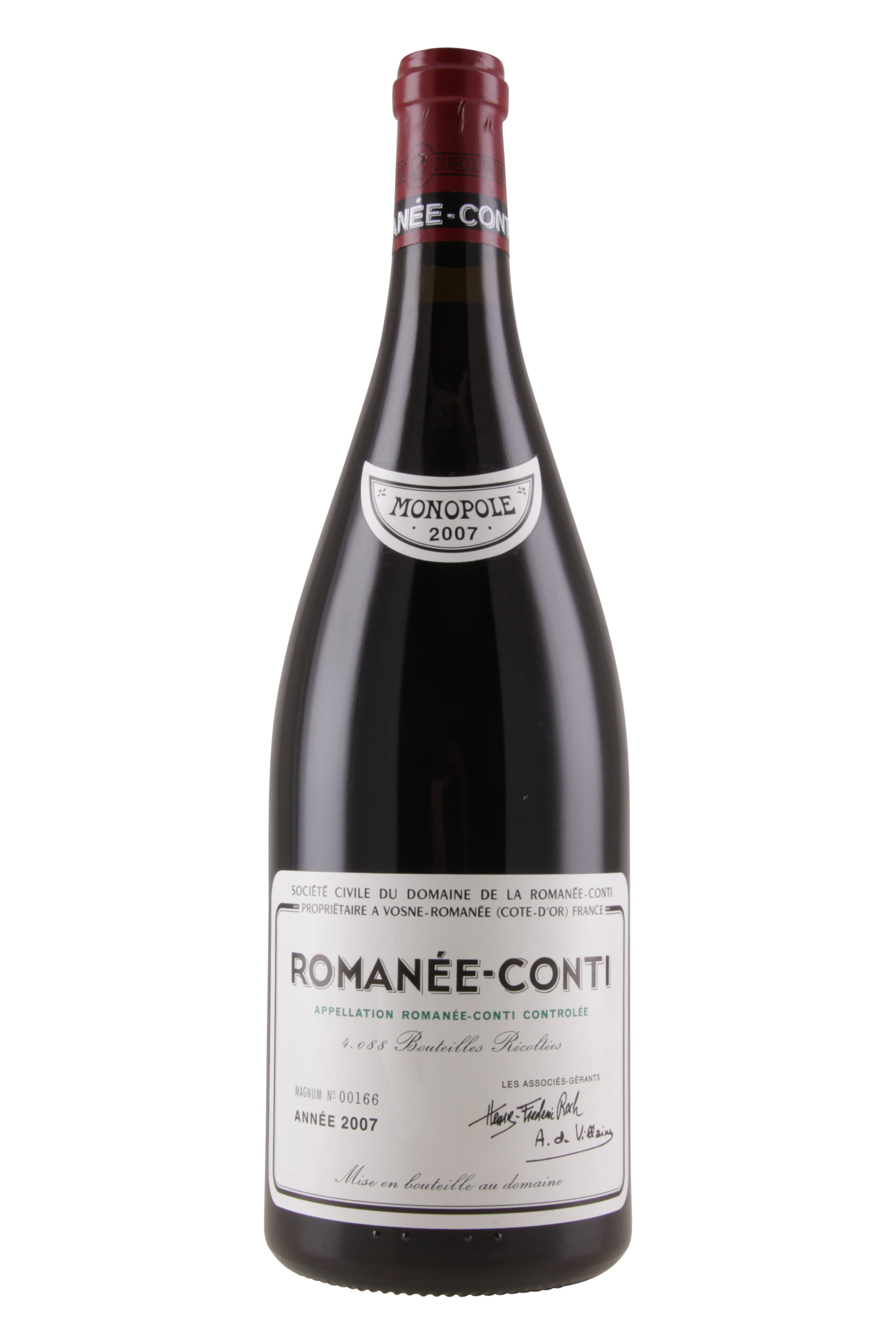 Romanee Conti DRC Magnum 2007 NFT