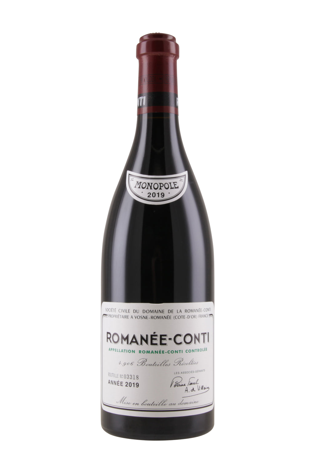 Romanee Conti DRC 2019 NFT