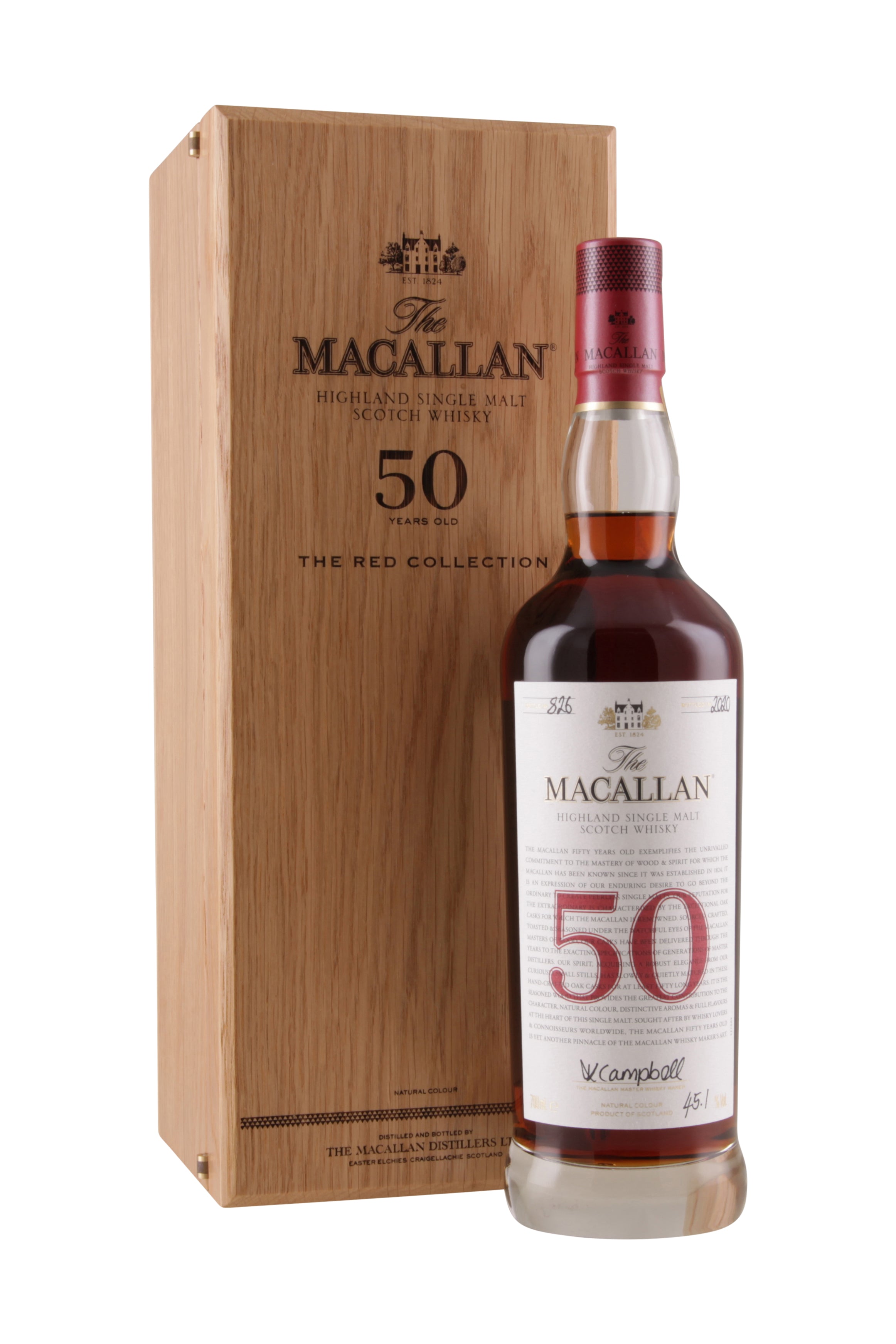 Macallan 50 Year Old Red Collection NFT