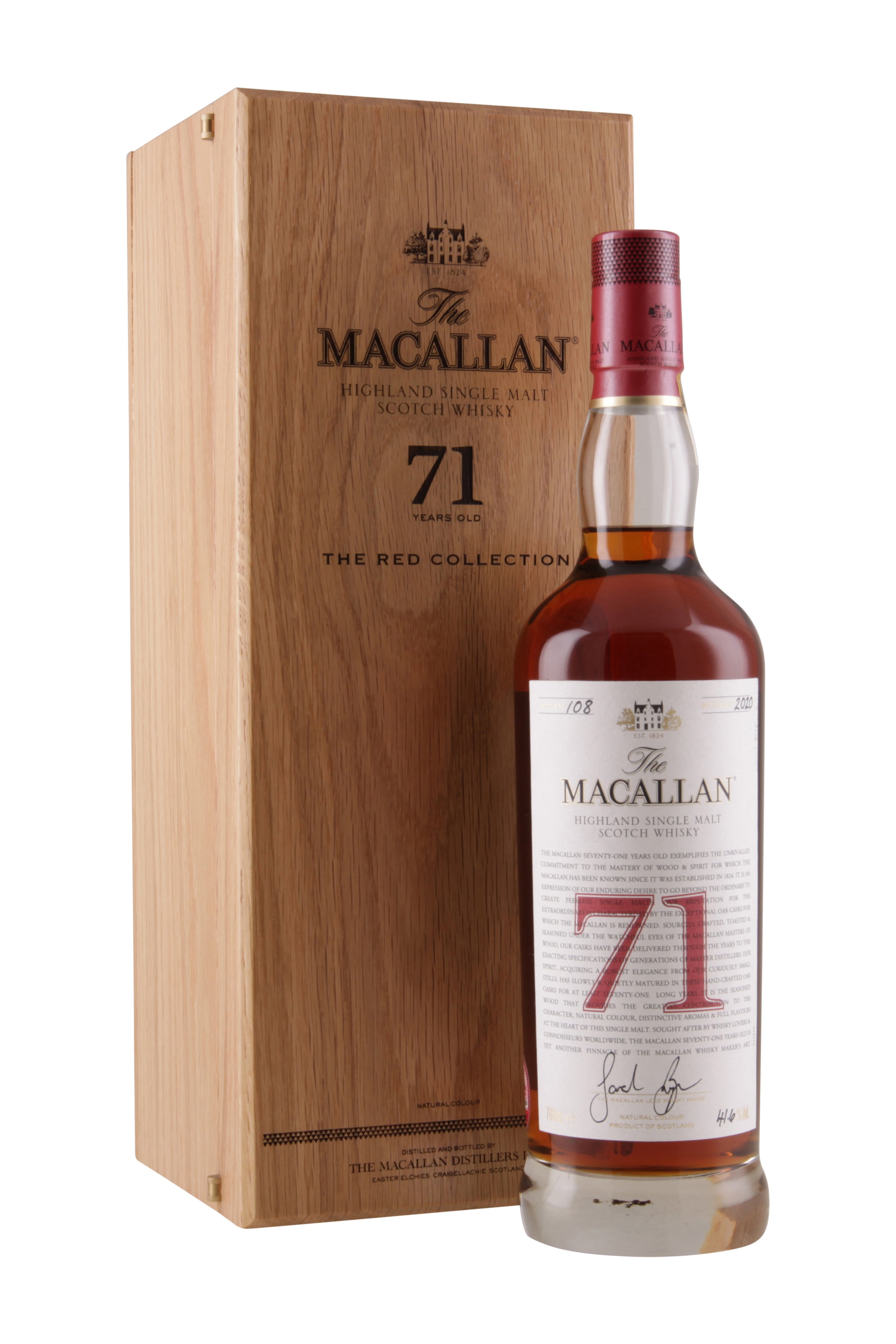 Macallan 71 Year Old Red Collection NFT