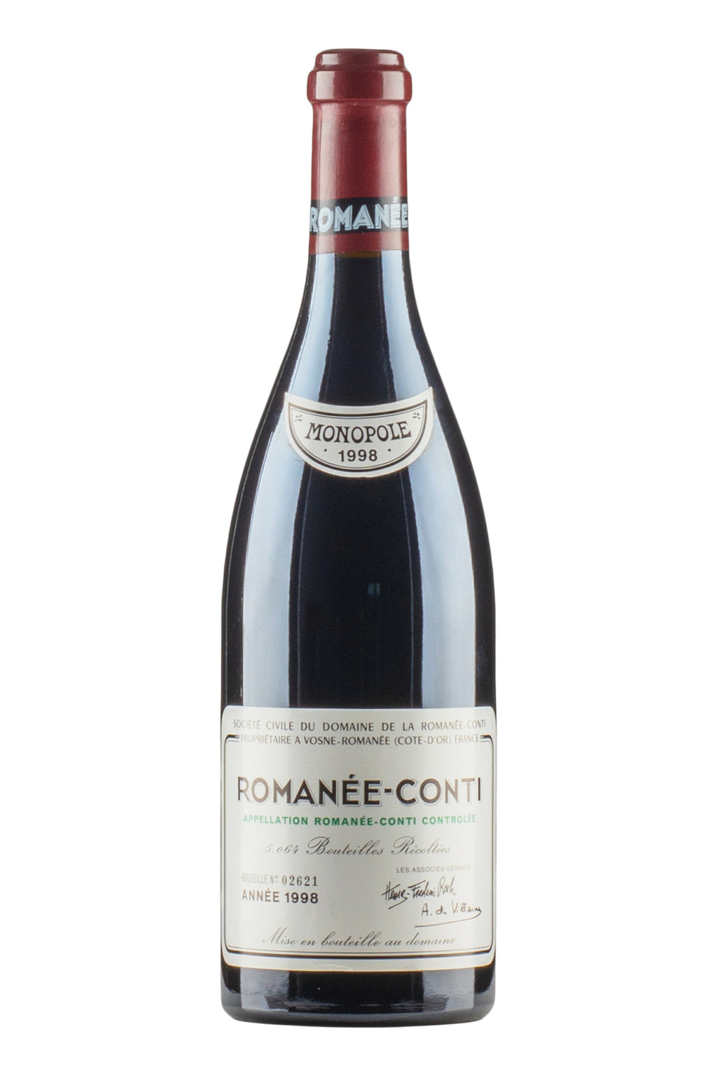 Romanee Conti DRC 1998 NFT
