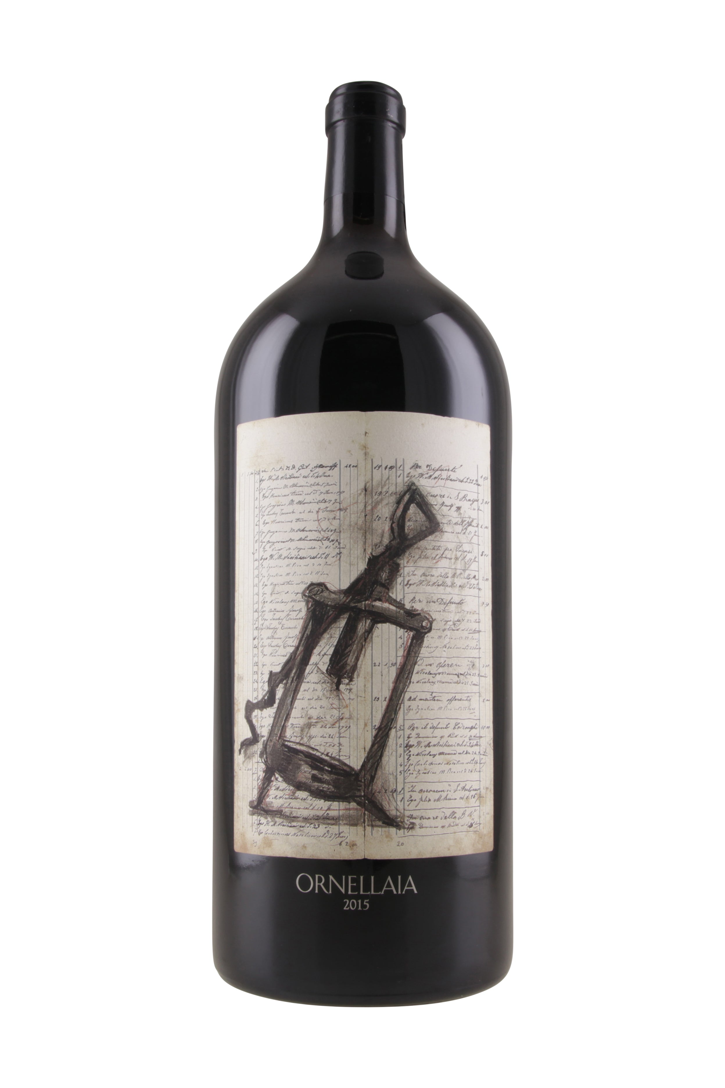 Ornellaia Vendemmia d'Artista William Kentridge Bottle 1 2015 NFT