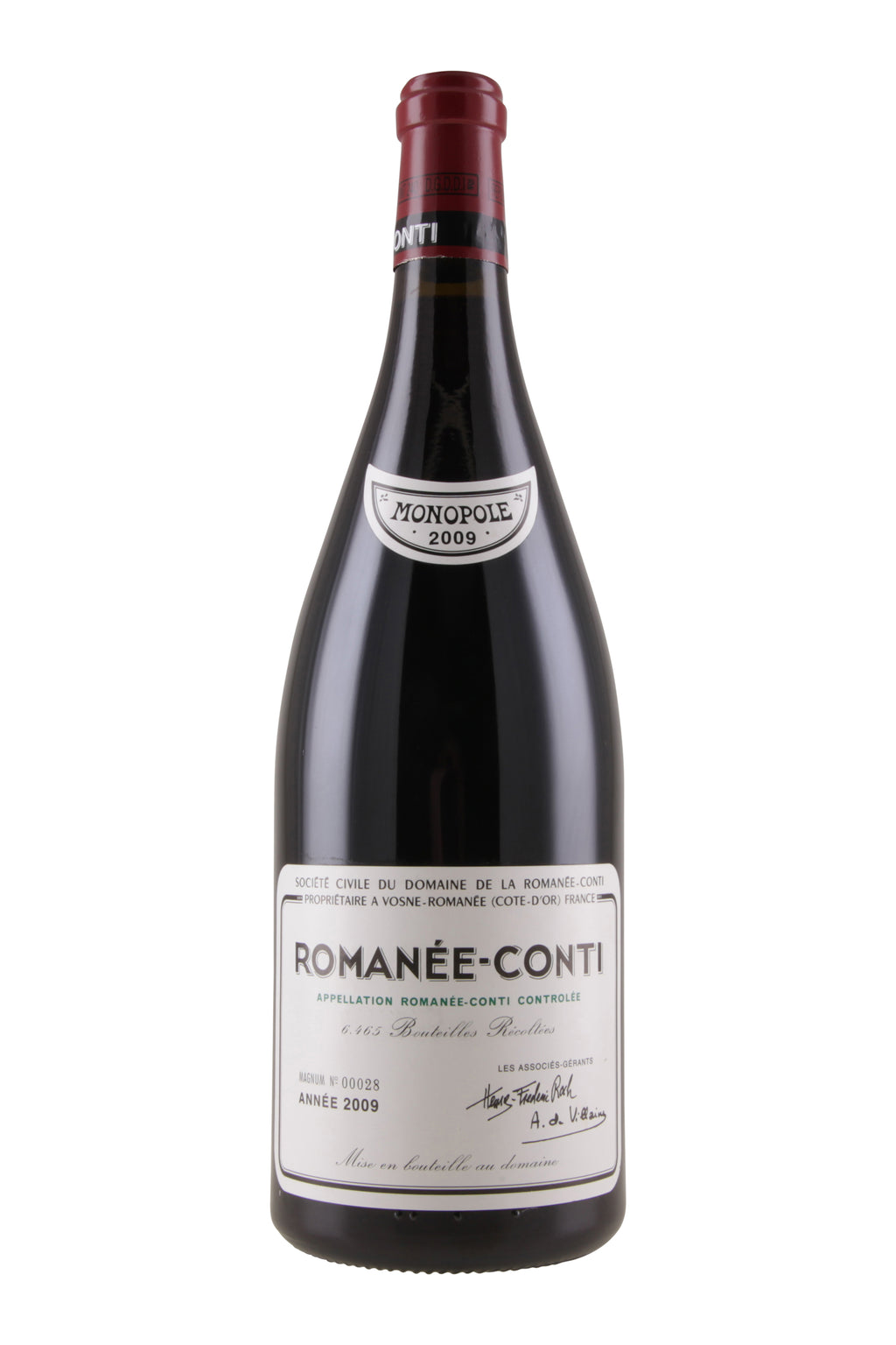 Romanee Conti DRC Magnum 2009 NFT