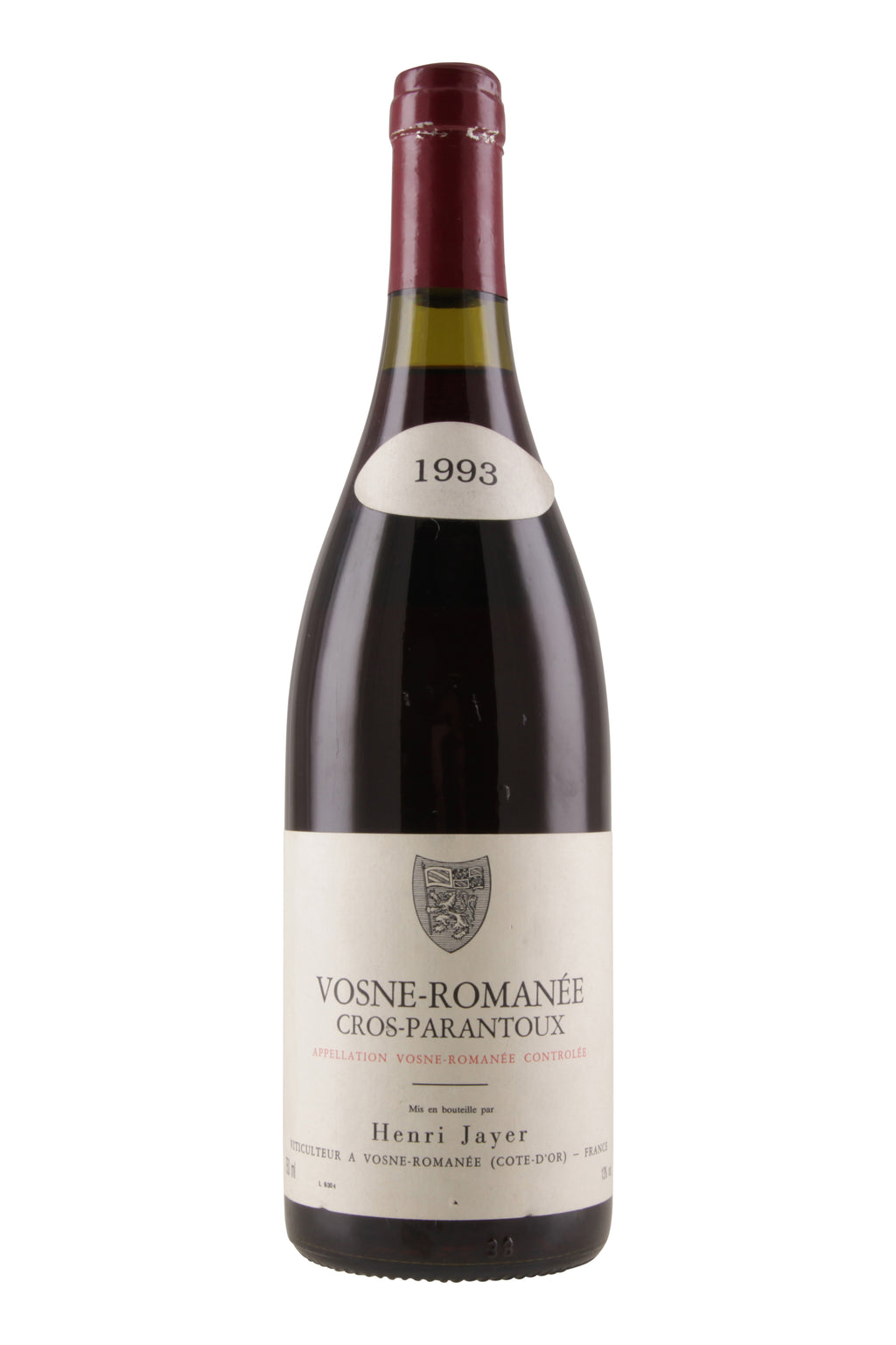 Vosne Romanee Cros Parantoux Henri Jayer 1993 NFT