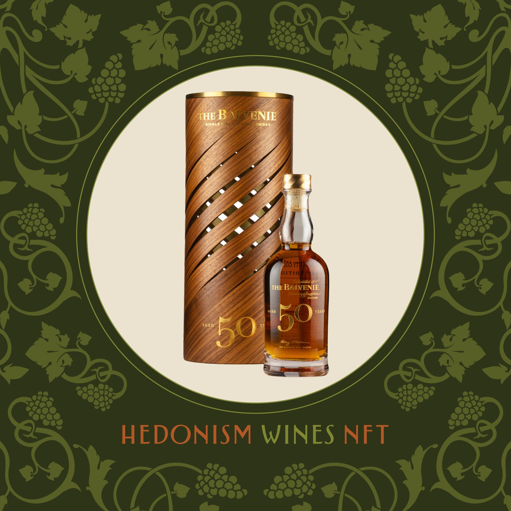 Balvenie 50 Year Old Cask 8720 2024 Release NFT