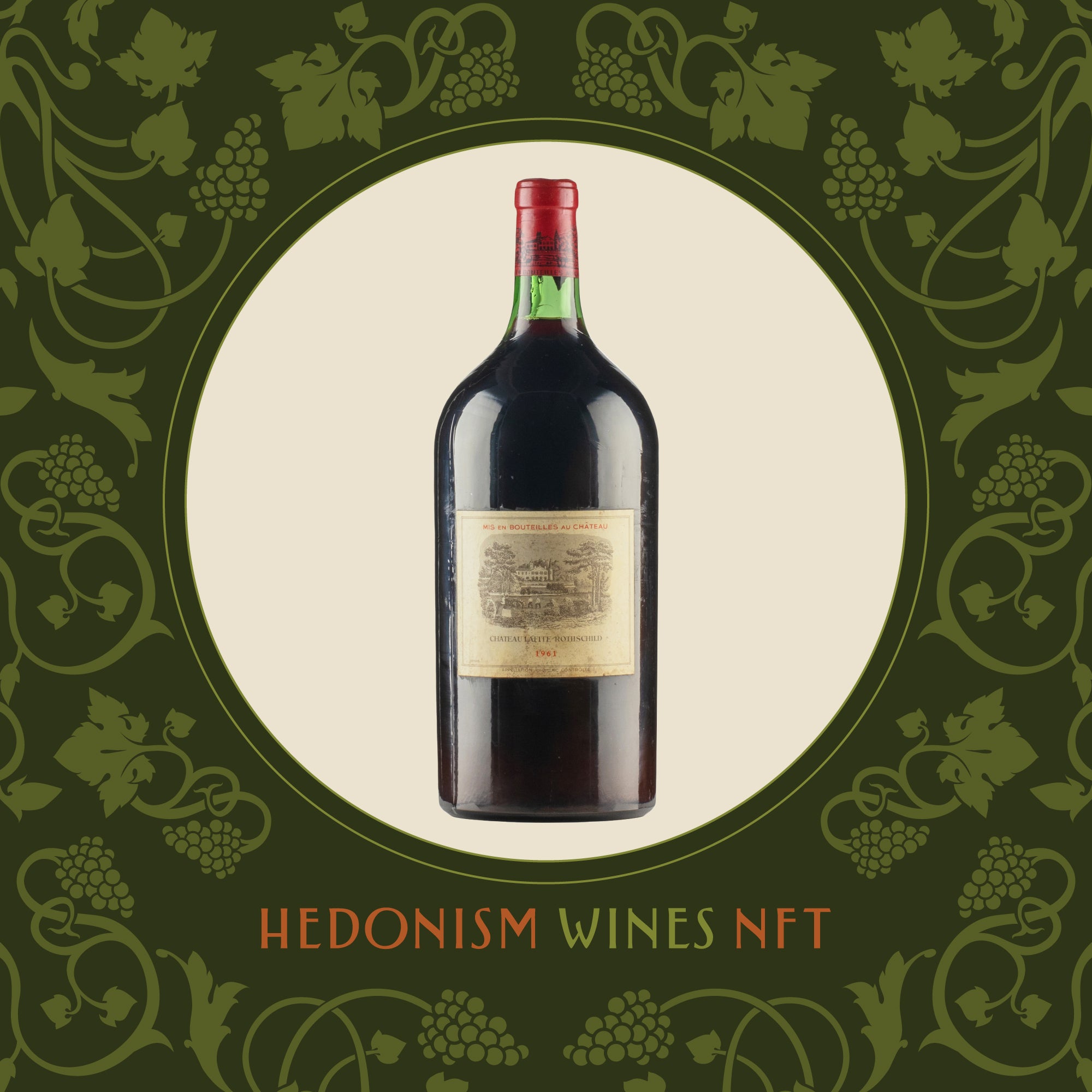 Lafite Rothschild 300cl 1961 NFT