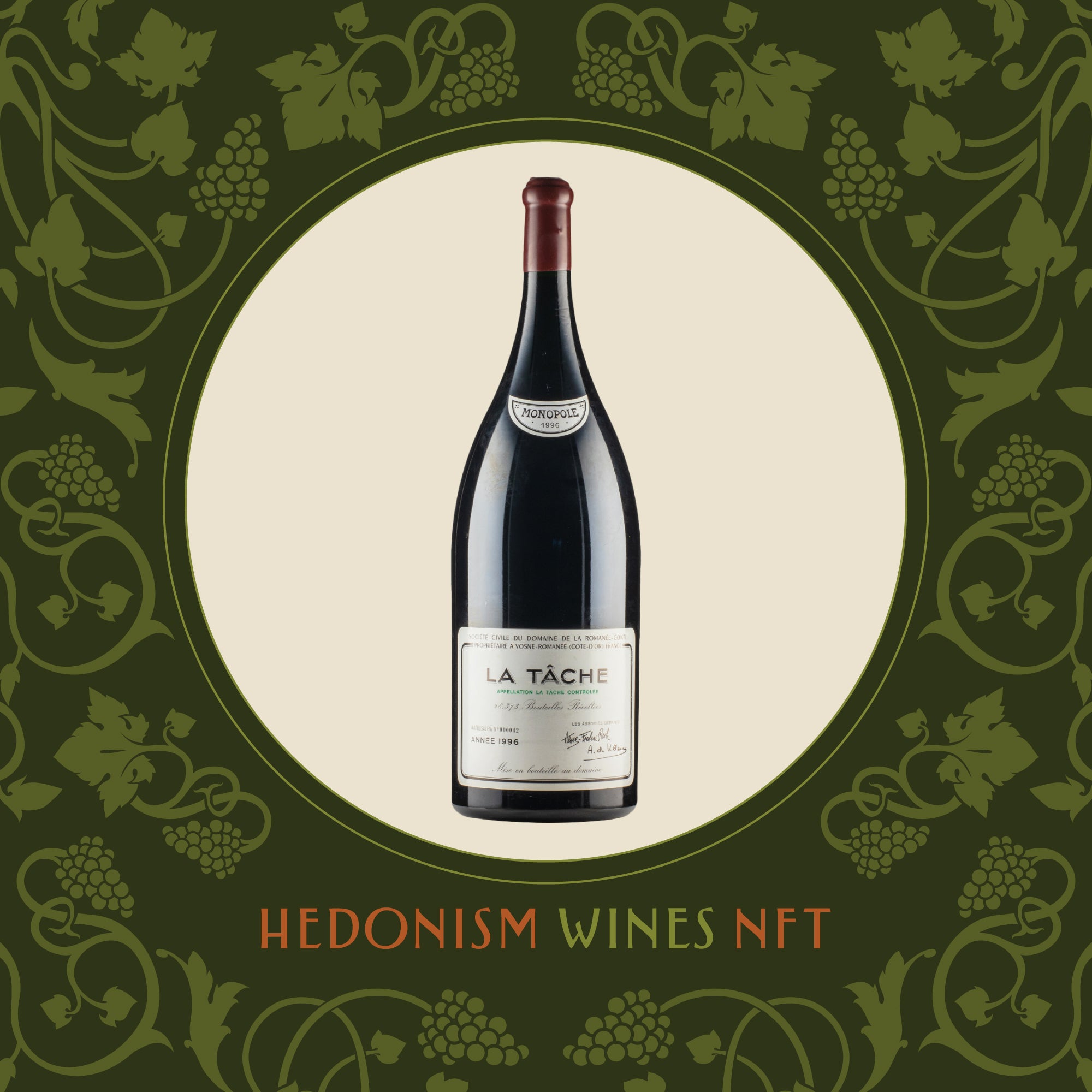La Tache DRC 600cl 1996 NFT