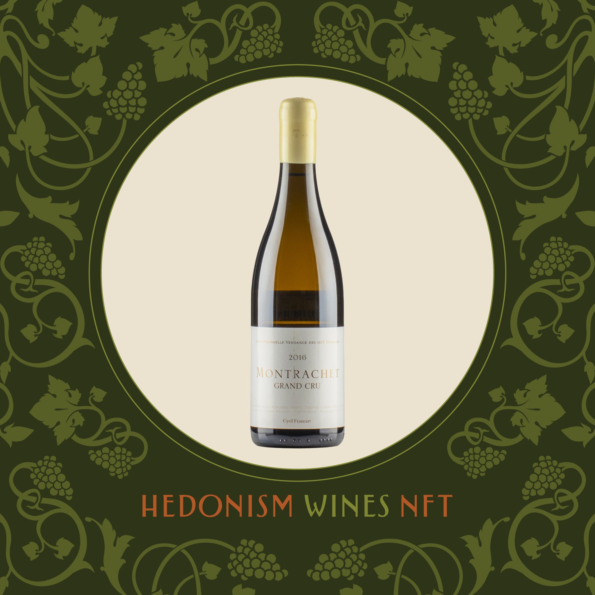 Montrachet L`Exceptionnelle Vendange des Sept Domaines 2016 NFT