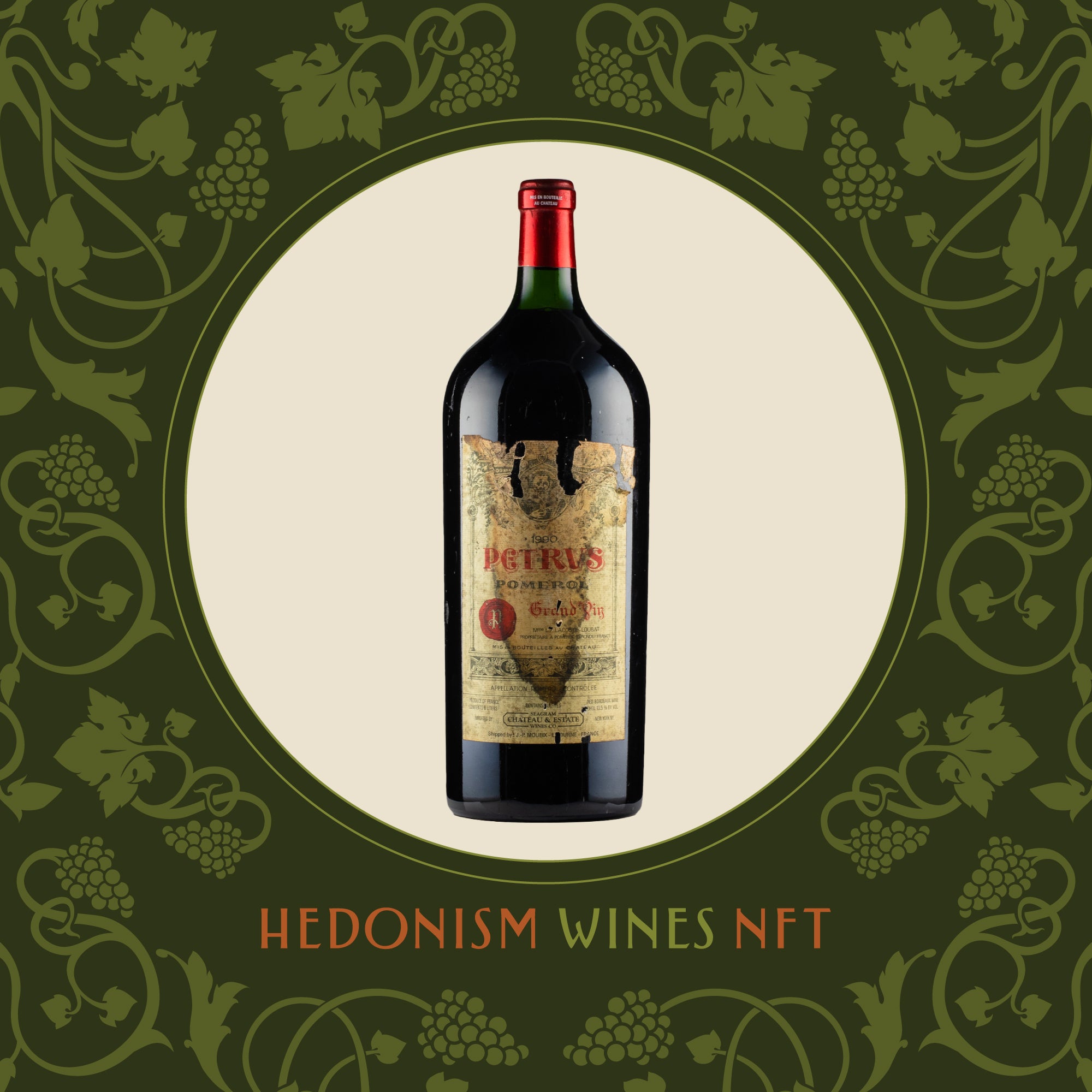 Petrus 600cl 1990 NFT