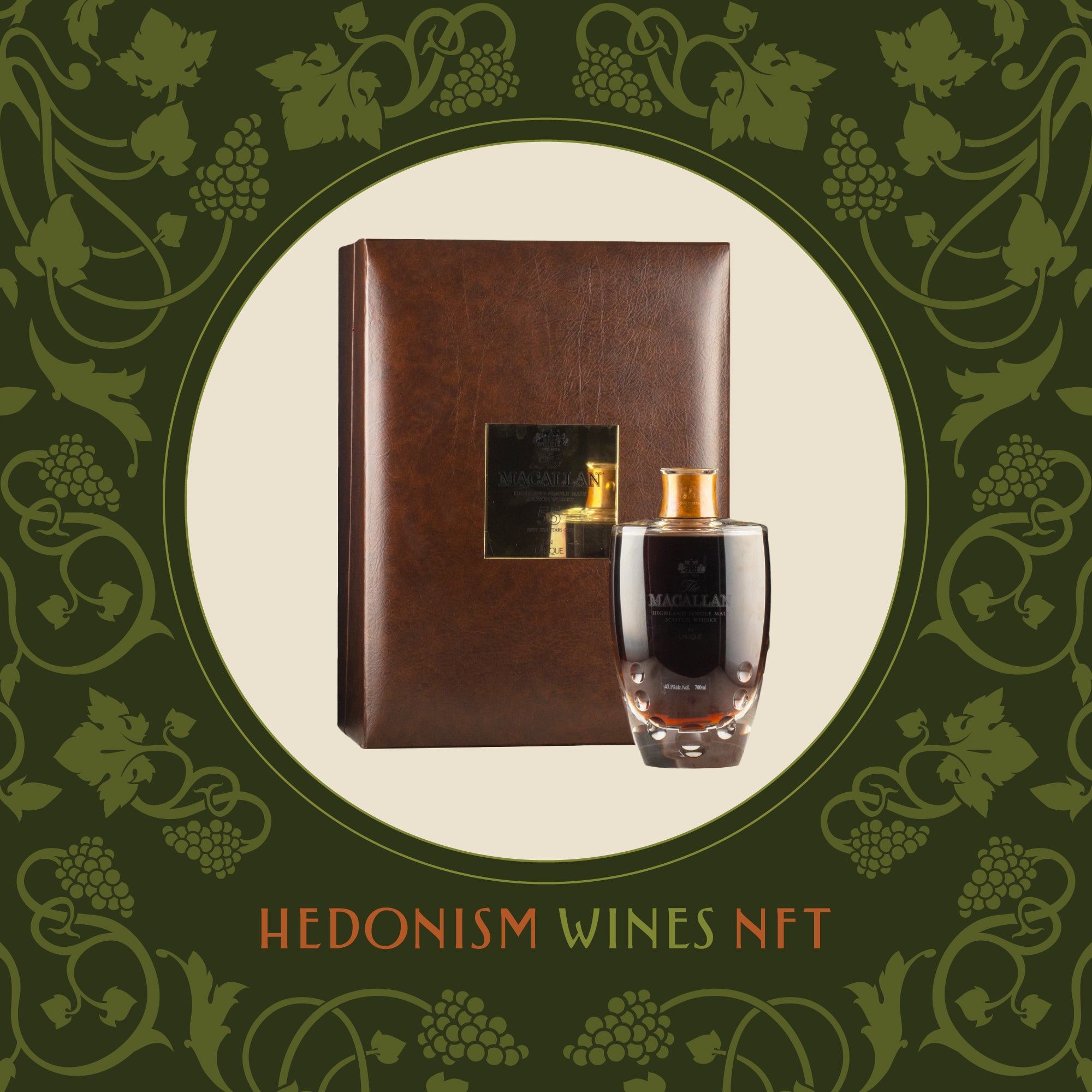 Macallan Lalique 2 55 Year Old NFT