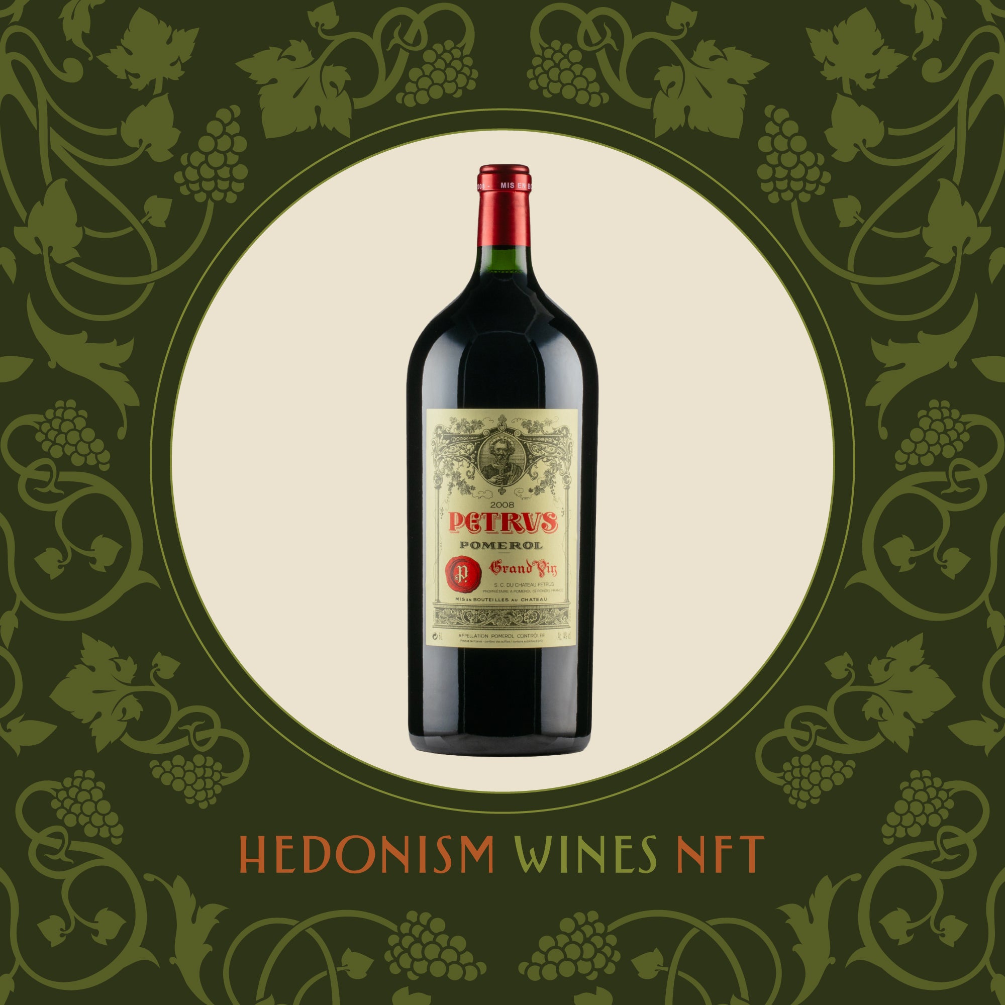 Petrus 600cl 2008 NFT